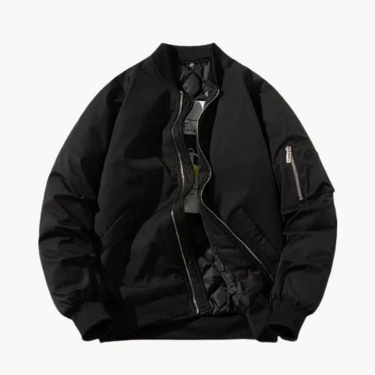 Stylische Herren Bomberjacke Modern Urban Style - IdealeKleiden