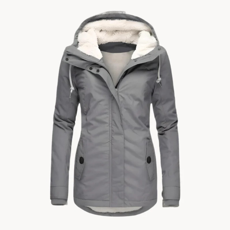 Wasserdichte Damenjacke Isolierte Winterjacke - IdealeKleiden