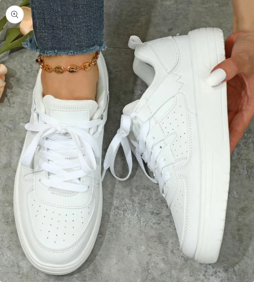 Damen Sneaker Bequem Leicht