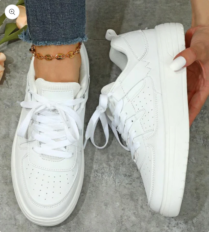 Damen Sneaker Bequem Leicht