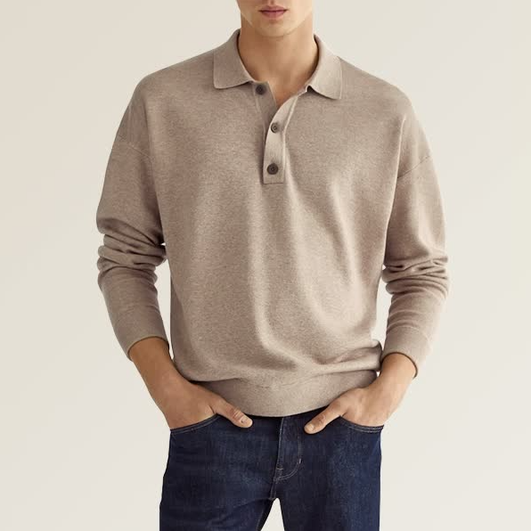 Herren Poloshirt Casual Freizeit