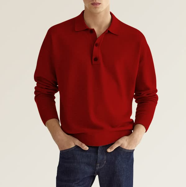 Herren Poloshirt Casual Freizeit