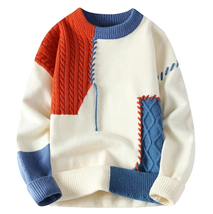 Lotte – Eleganter Strickpullover Modern - IdealeKleiden