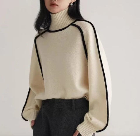Aspen | Pullover Rollkragen Warm - IdealeKleiden