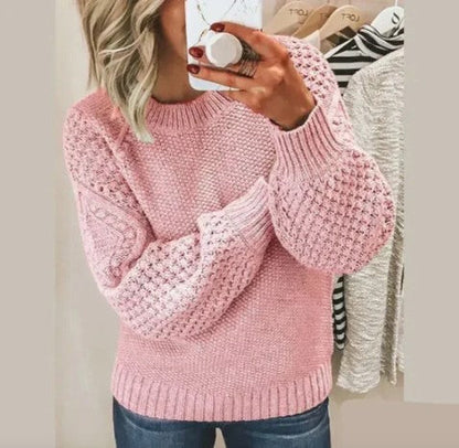 Modischer Pullover mit Grafik-Print