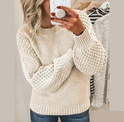 Modischer Pullover mit Grafik-Print