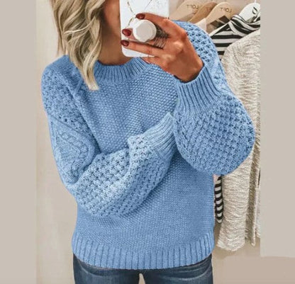 Modischer Pullover mit Grafik-Print