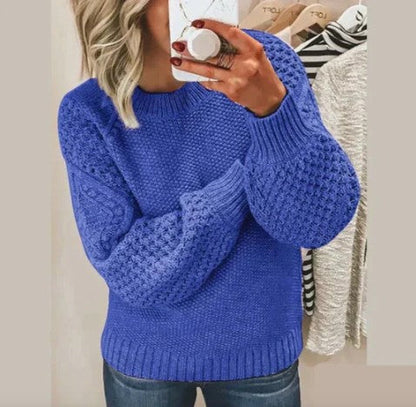 Modischer Pullover mit Grafik-Print
