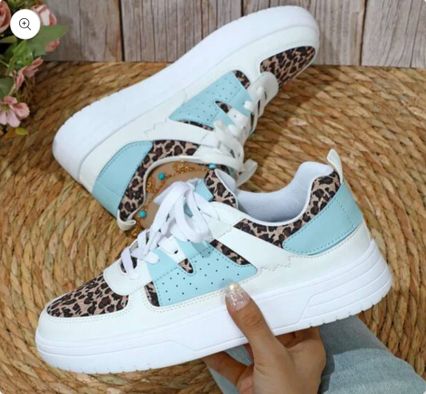 Damen Sneaker Bequem Leicht