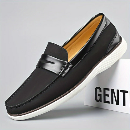 Elegante Herren Loafer Leder Schuhe