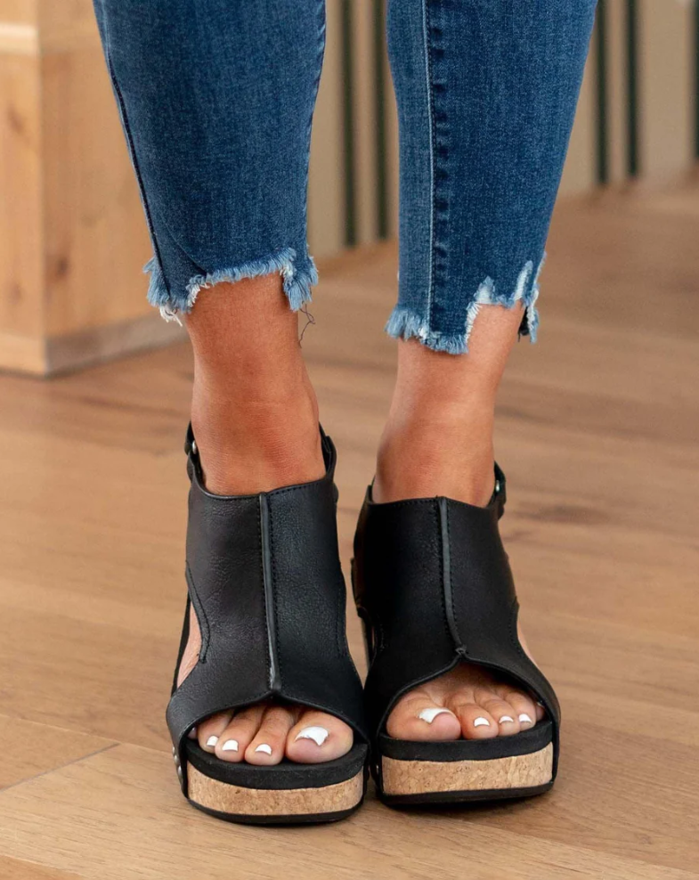 Bequeme Damen-Sandalen Komfort Fußbett