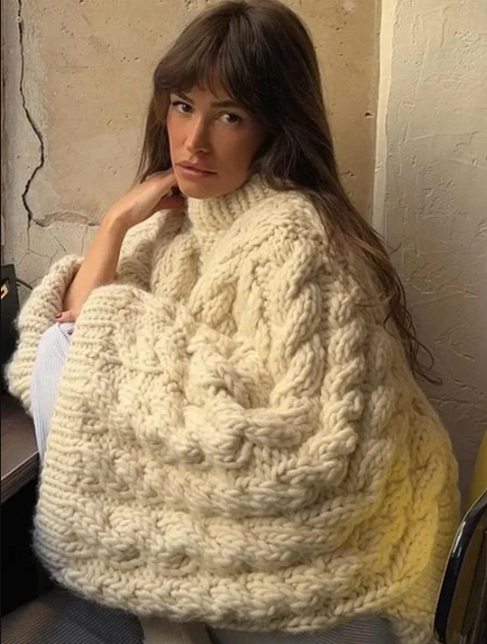 Everlee Übergroße Strickjacke Kuschelweich - IdealeKleiden