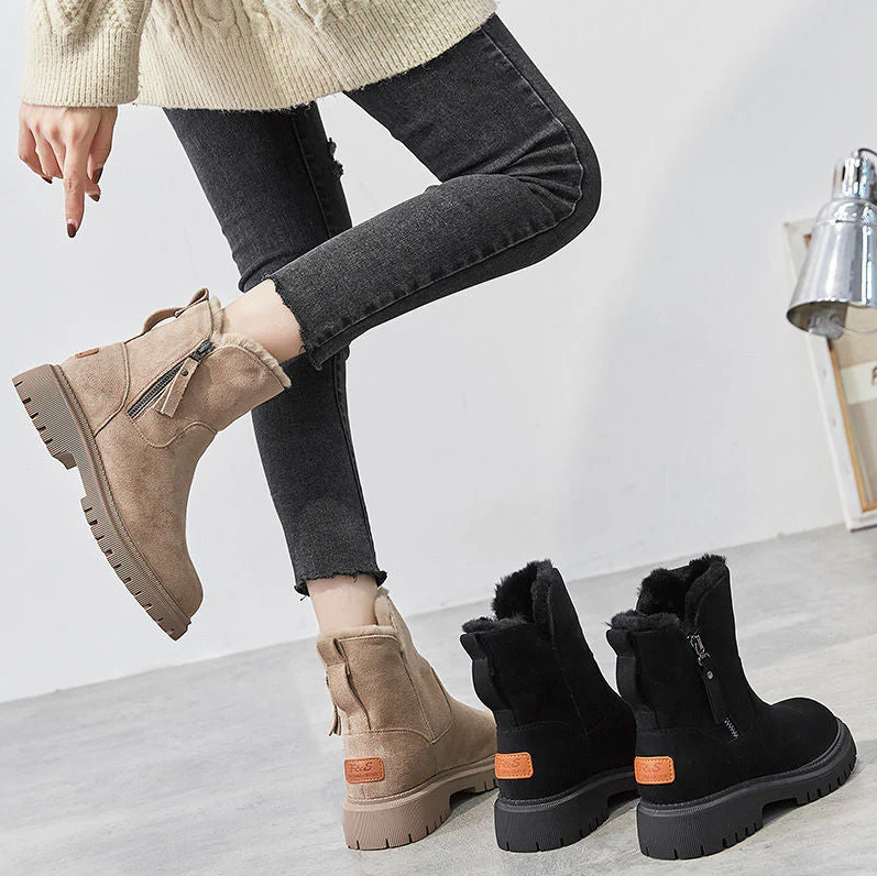 Damen Stiefel Elegant Schwarz - IdealeKleiden
