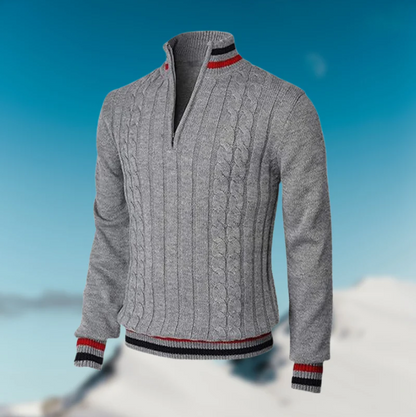 Herren Pullover Elegantes Design Kragen