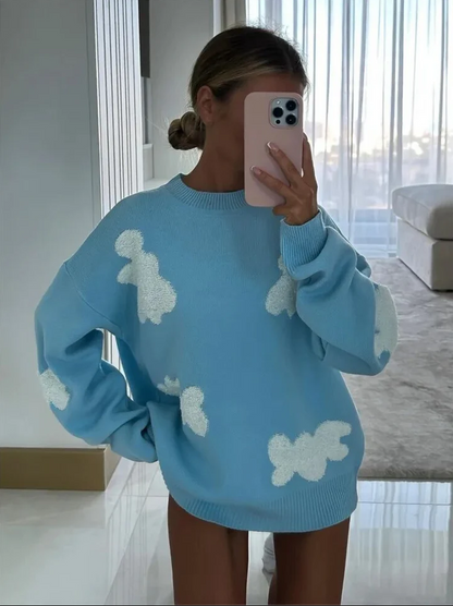 Übergroßer Pullover Oversized Style