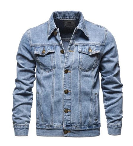 Retro Jeansjacke Elegant Style