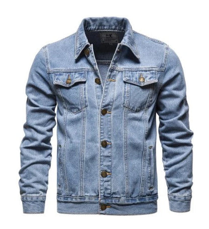 Retro Jeansjacke Elegant Style