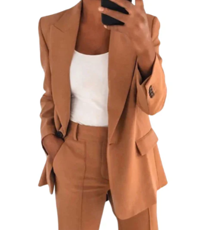 Olivia - Damen Blazer Set Anzug Chic