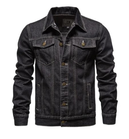 Retro Jeansjacke Elegant Style