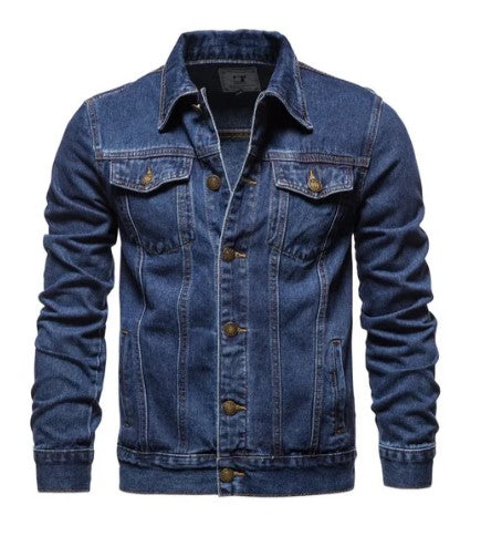 Retro Jeansjacke Elegant Style
