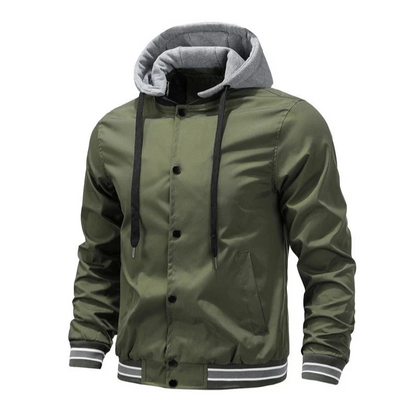 Modische Kapuzenjacke Elegant Style - IdealeKleiden