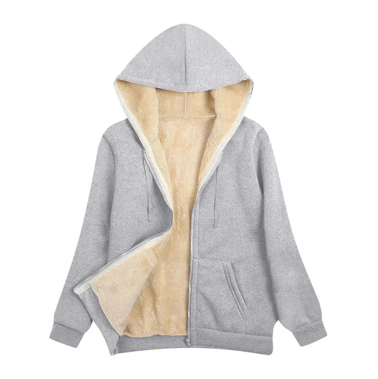 Winterjacke Damen Kapuze Kunstpelz Futter