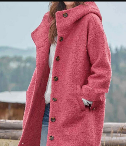 Jella – Stylisher Langer Wintermantel