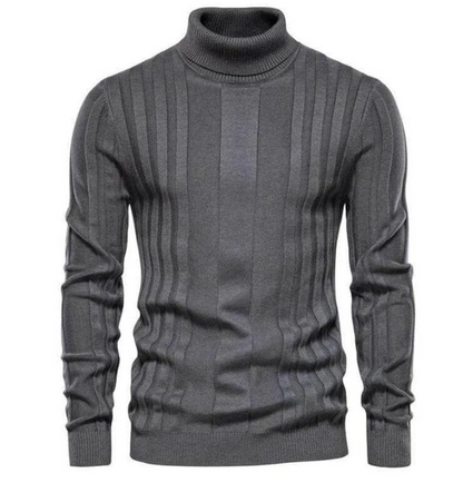 Slim Fit Rollkragen Pullover Modern Design