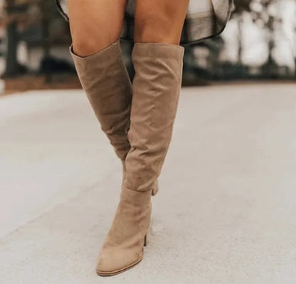 Stiefel Damen Elegant Leder