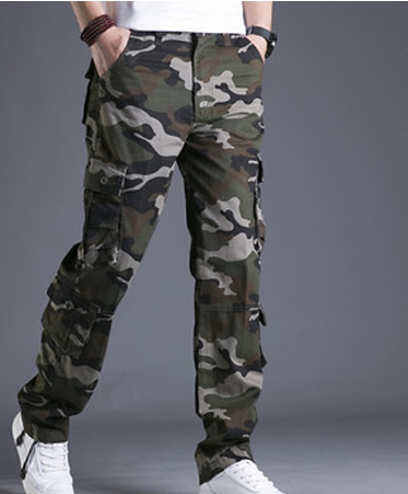 David - Modische Herren Cargohose Elegant