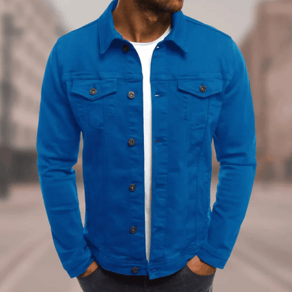 Herren Jeansjacke Modern Philipe Style