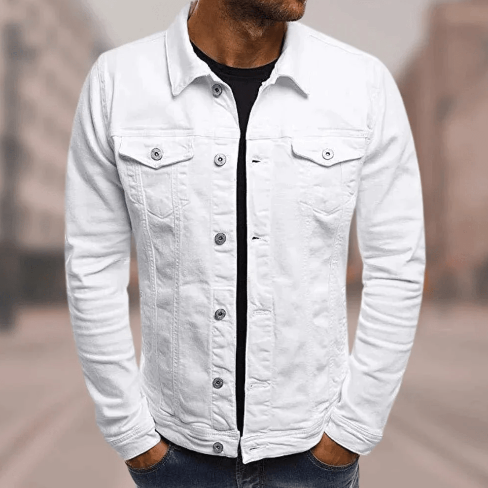 Herren Jeansjacke Modern Philipe Style
