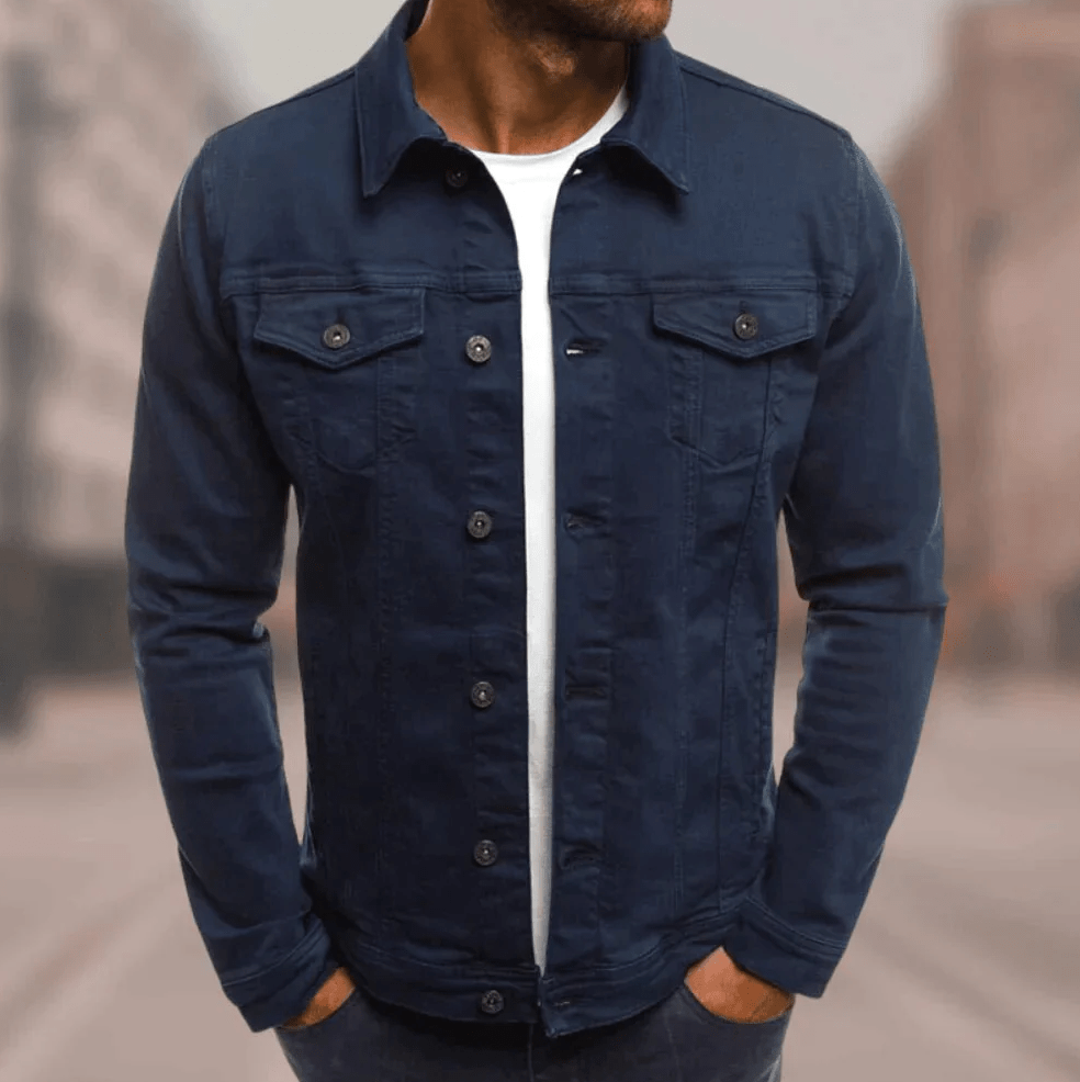Herren Jeansjacke Modern Philipe Style