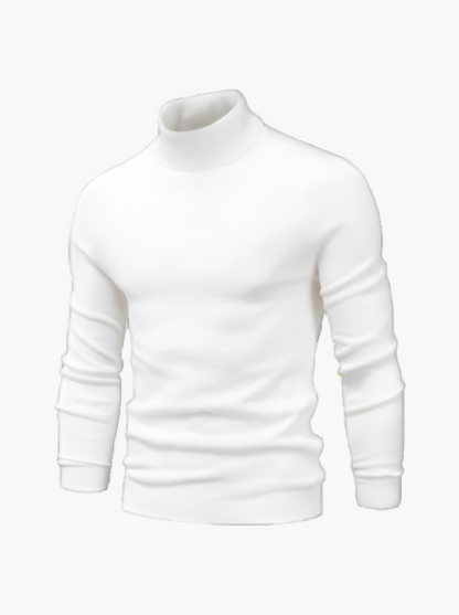 Elegante Rollkragenpullover Damen Business Modern - IdealeKleiden
