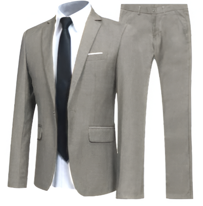 Herren Anzug Slim Fit Zweiteiler