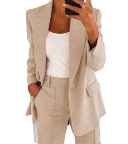 Olivia - Damen Blazer Set Anzug Chic