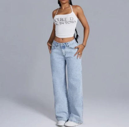 Rosa Damenjeans Baggy Style