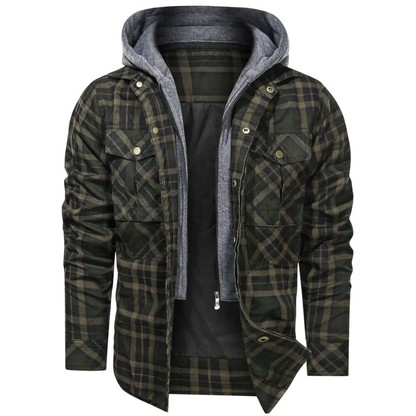 Herren Jacke Kariert Modern Classic