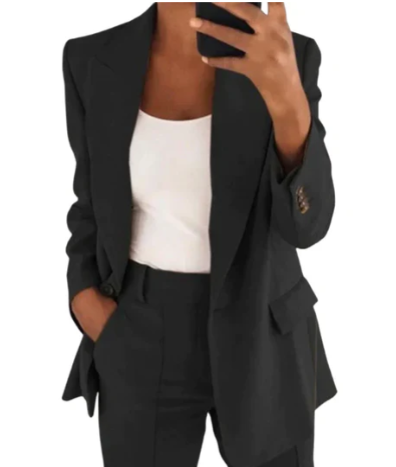 Olivia - Damen Blazer Set Anzug Chic - IdealeKleiden