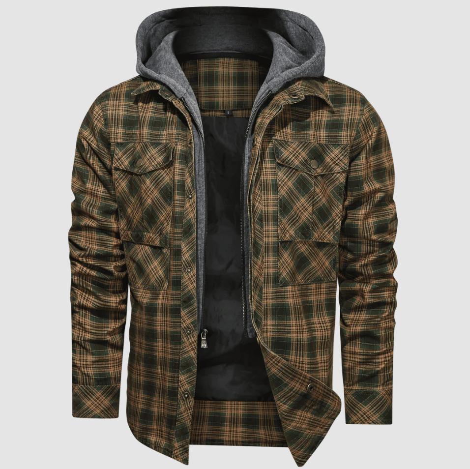 Herren Jacke Kariert Modern Classic