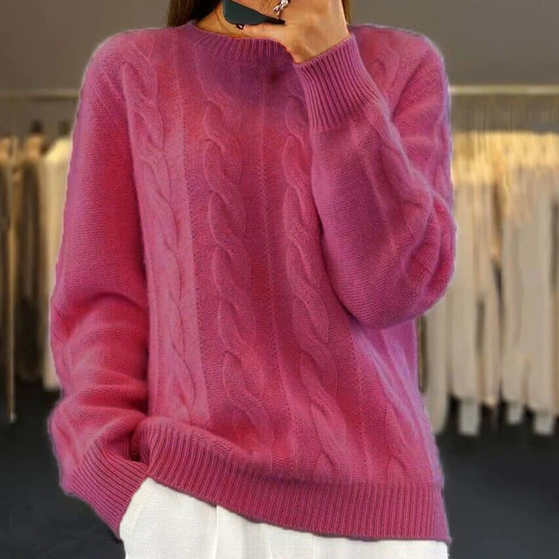 Kuschelpullover Weich Stricken - IdealeKleiden