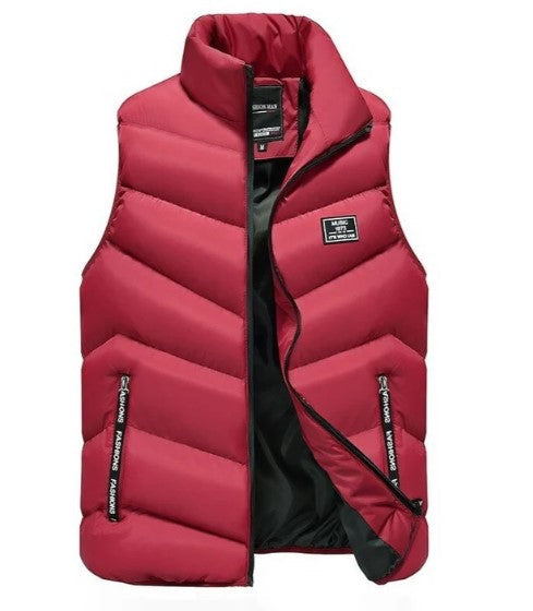 Herren Übergangsjacke Armlos Modern