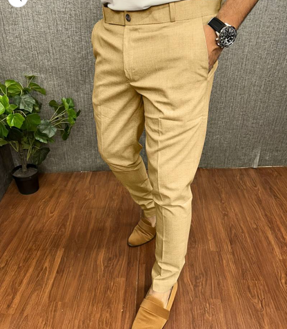 Elegante Herrenhosen Slim Fit