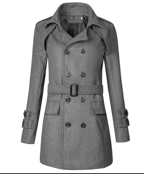 Herren Zweireiher Anzugjacke Elegant