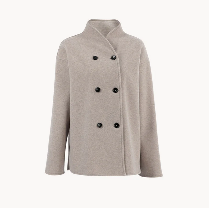 Modischer Damenmantel Oversized Schnitt - IdealeKleiden
