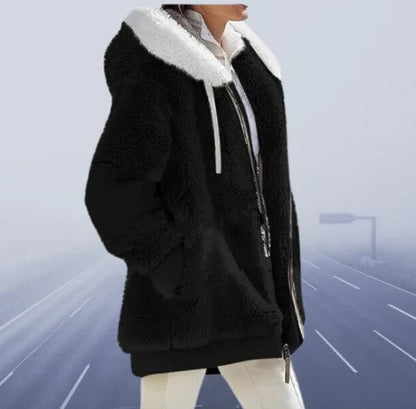 Weiche Winterjacke Damen Slim Fit