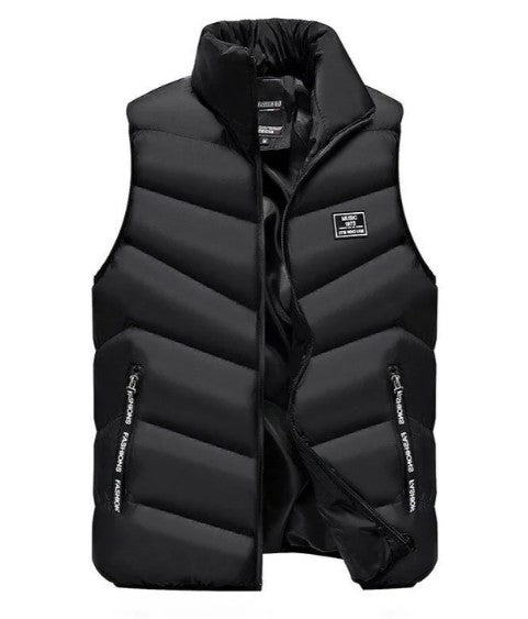 Herren Übergangsjacke Armlos Modern