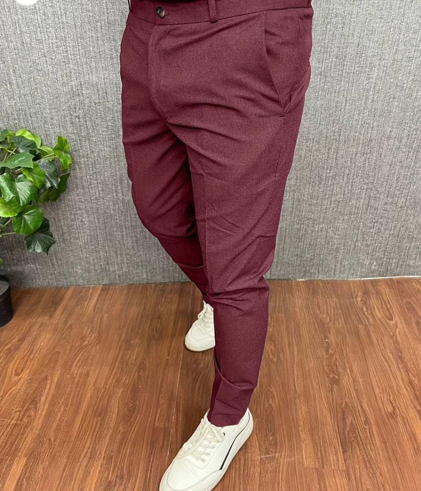 Elegante Herrenhosen Slim Fit