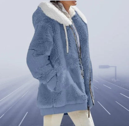 Weiche Winterjacke Damen Slim Fit