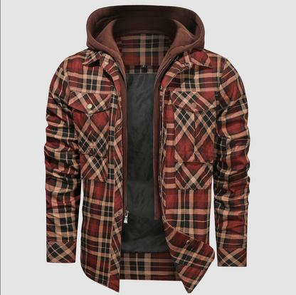Herren Jacke Kariert Modern Classic